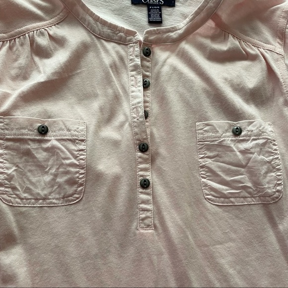 ✅2X Host Pick✅ Chaps Long Sleeve Top, Petite Large - Picture 7 of 9